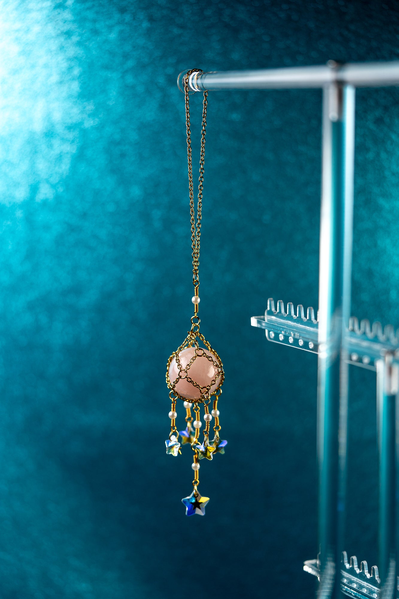 Crystal Chandelier Car Charm