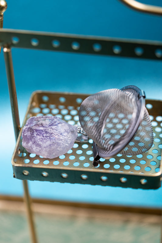 Crystal Tea Leaf Strainer