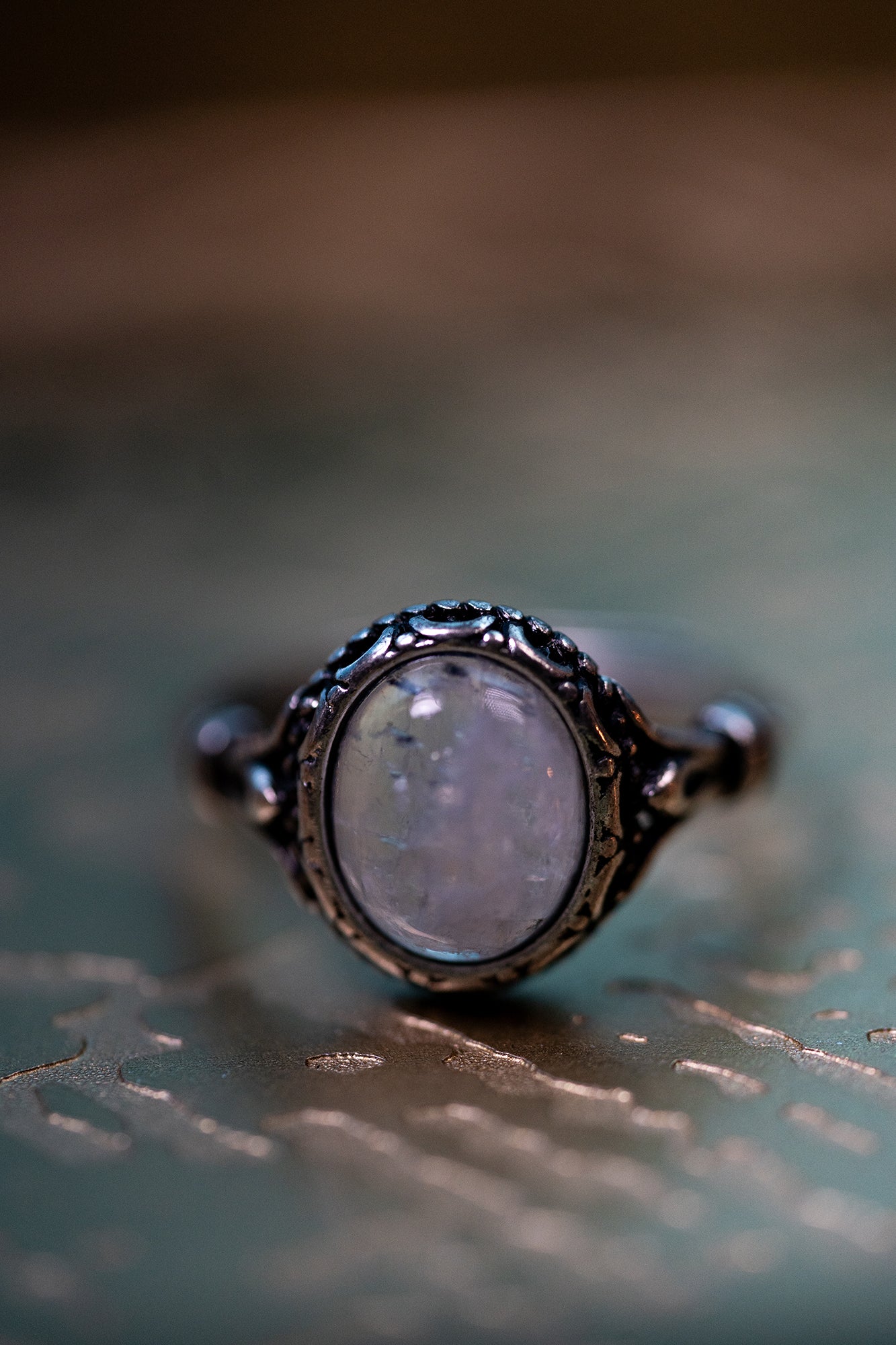 Moon Stone Ring
