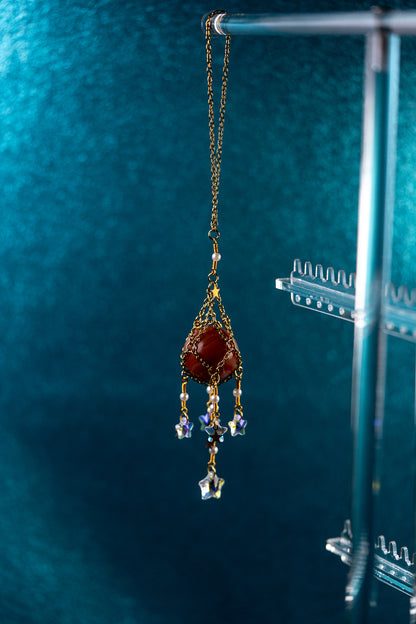 Crystal Chandelier Car Charm