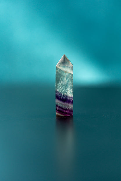 Rainbow Fluorite Points