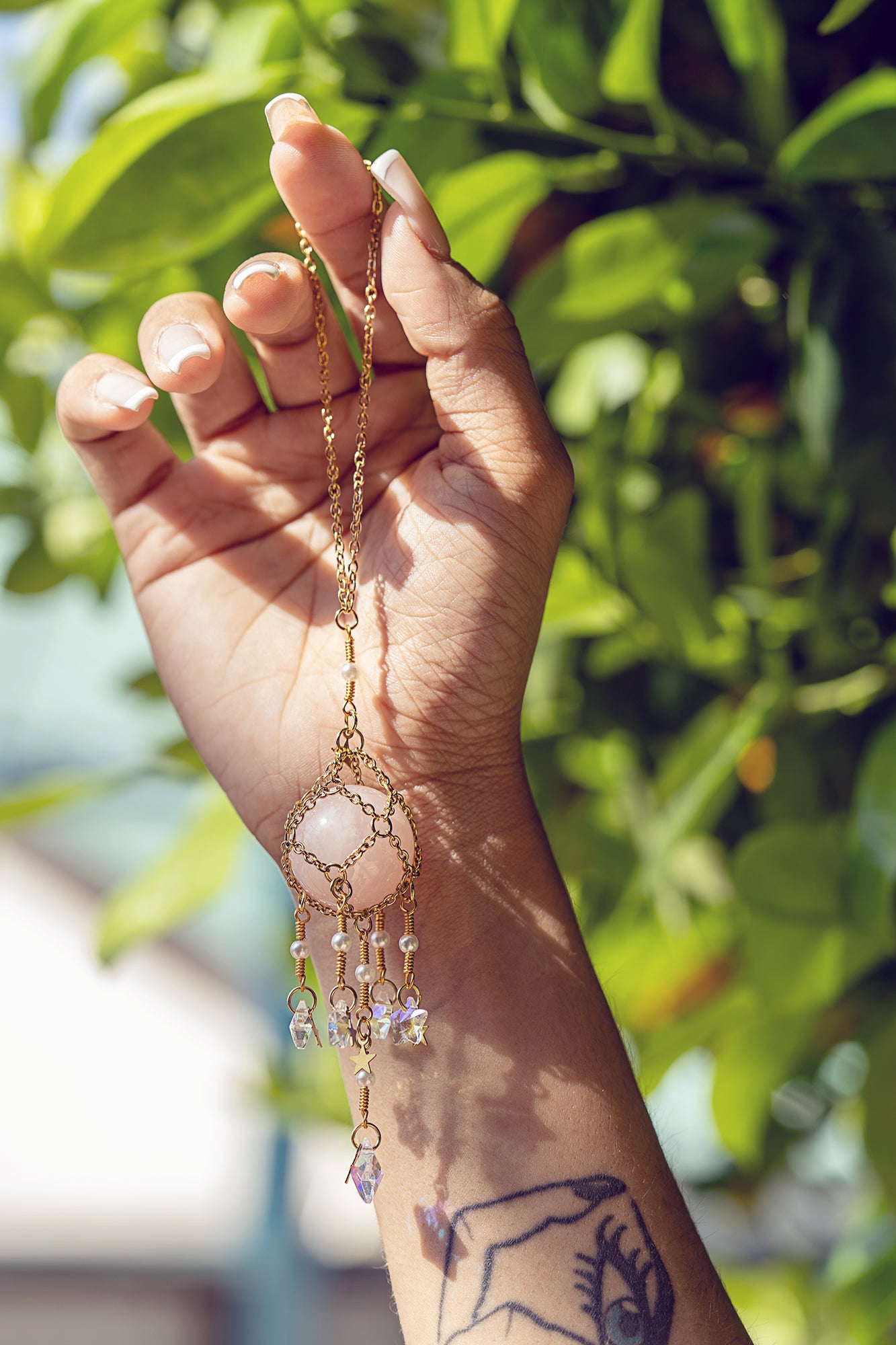 Crystal Chandelier Car Charm